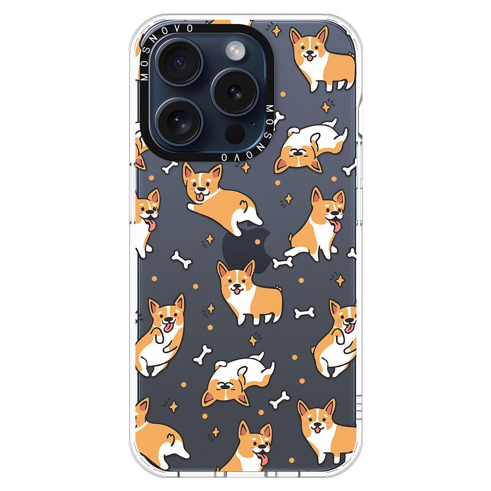 Corgi Phone Case - iPhone 15 Pro Case - MOSNOVO