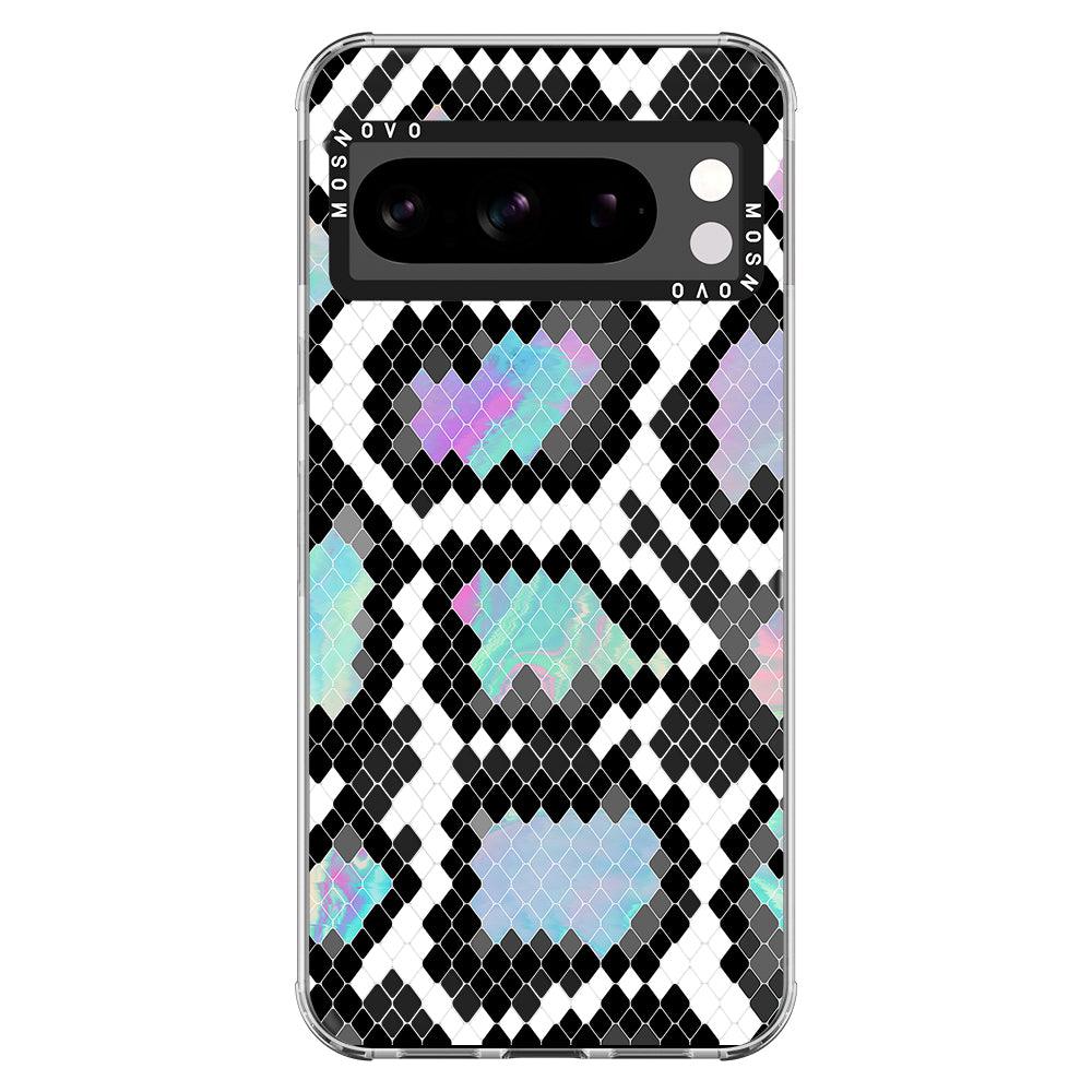 Aurora Snake Print Phone Case - Google Pixel 8 Pro Case - MOSNOVO