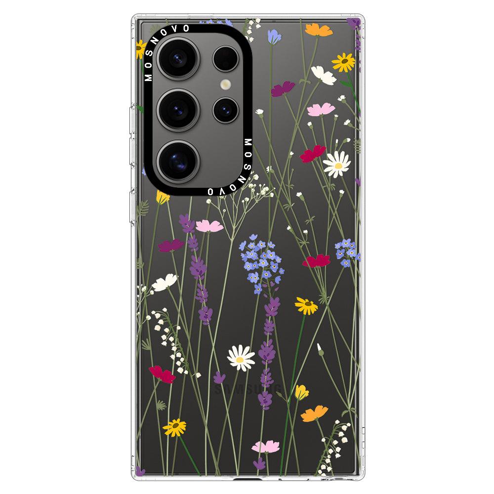 Floral Garden Phone Case - Samsung Galaxy S24 Ultra Case - MOSNOVO