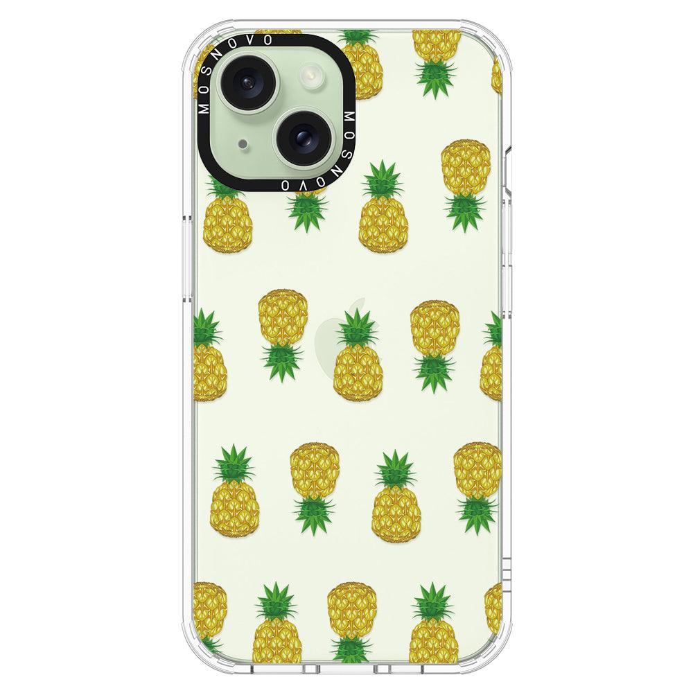 Cute Pineapples Phone Case - iPhone 15 Plus Case - MOSNOVO