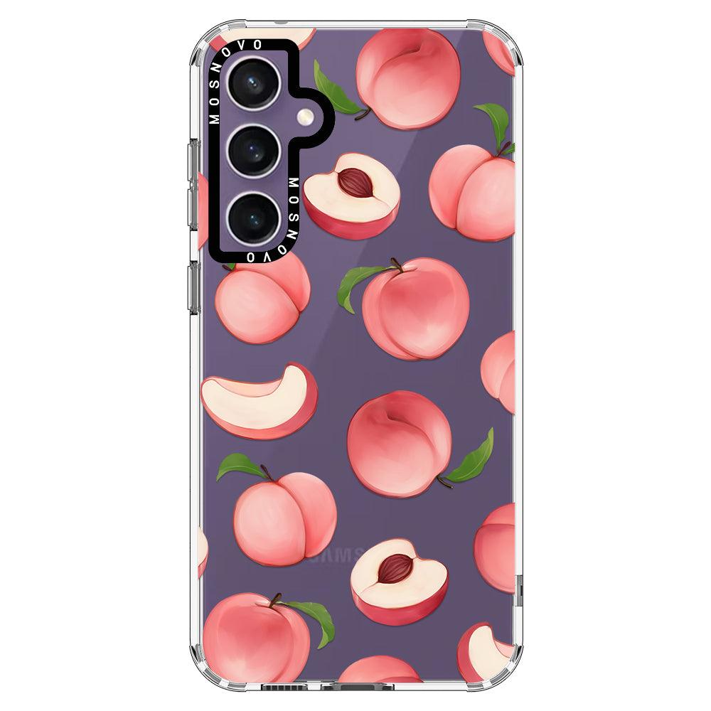 Cute Peach Phone Case - Samsung Galaxy S23 FE Case