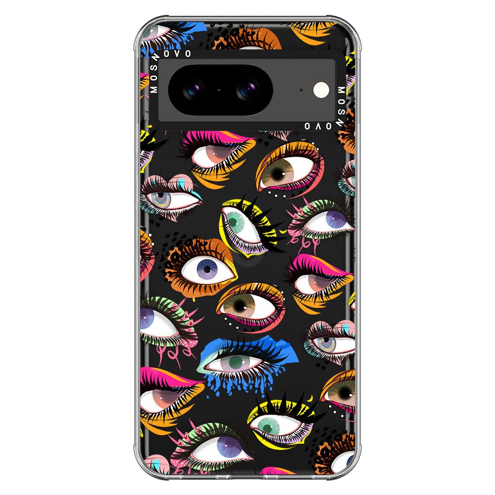 Eyes Phone Case - Google Pixel 8 Case - MOSNOVO