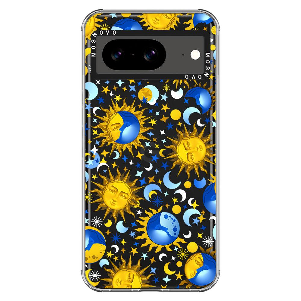 Sun and Moon Phone Case - Google Pixel 8 Case - MOSNOVO