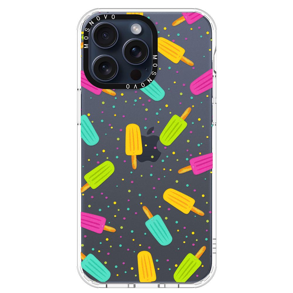 Rainbow Ice Pop Phone Case - iPhone 15 Pro Max Case - MOSNOVO