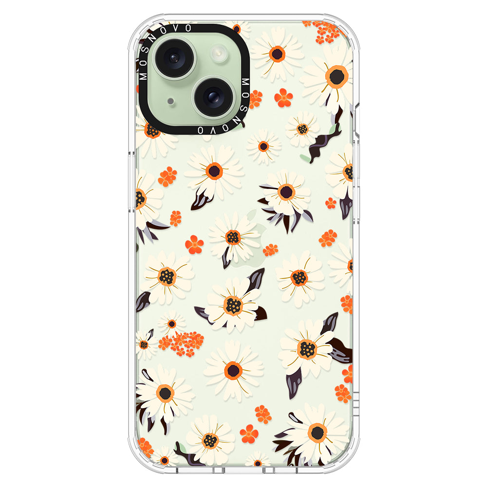 Spring Daisy Phone Case - iPhone 15 Case - MOSNOVO