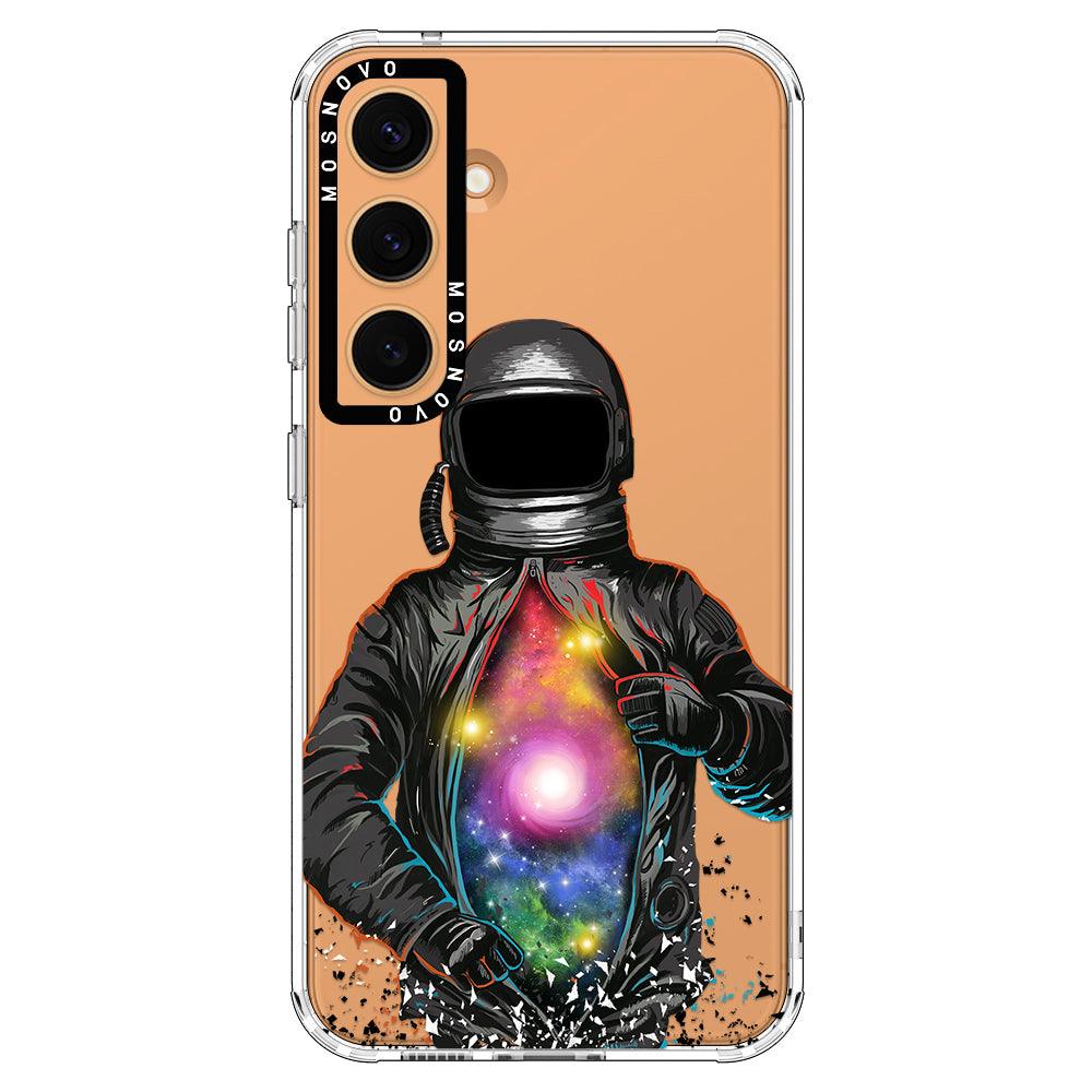 Mystery Astronaut Phone Case - Samsung Galaxy S24 Case - MOSNOVO