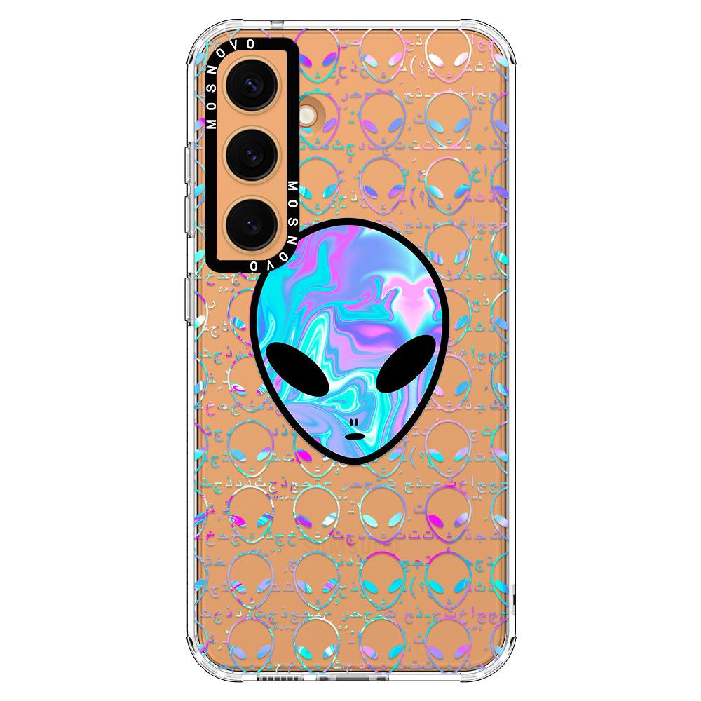 Space Alien Phone Case - Samsung Galaxy S24 Plus Case - MOSNOVO