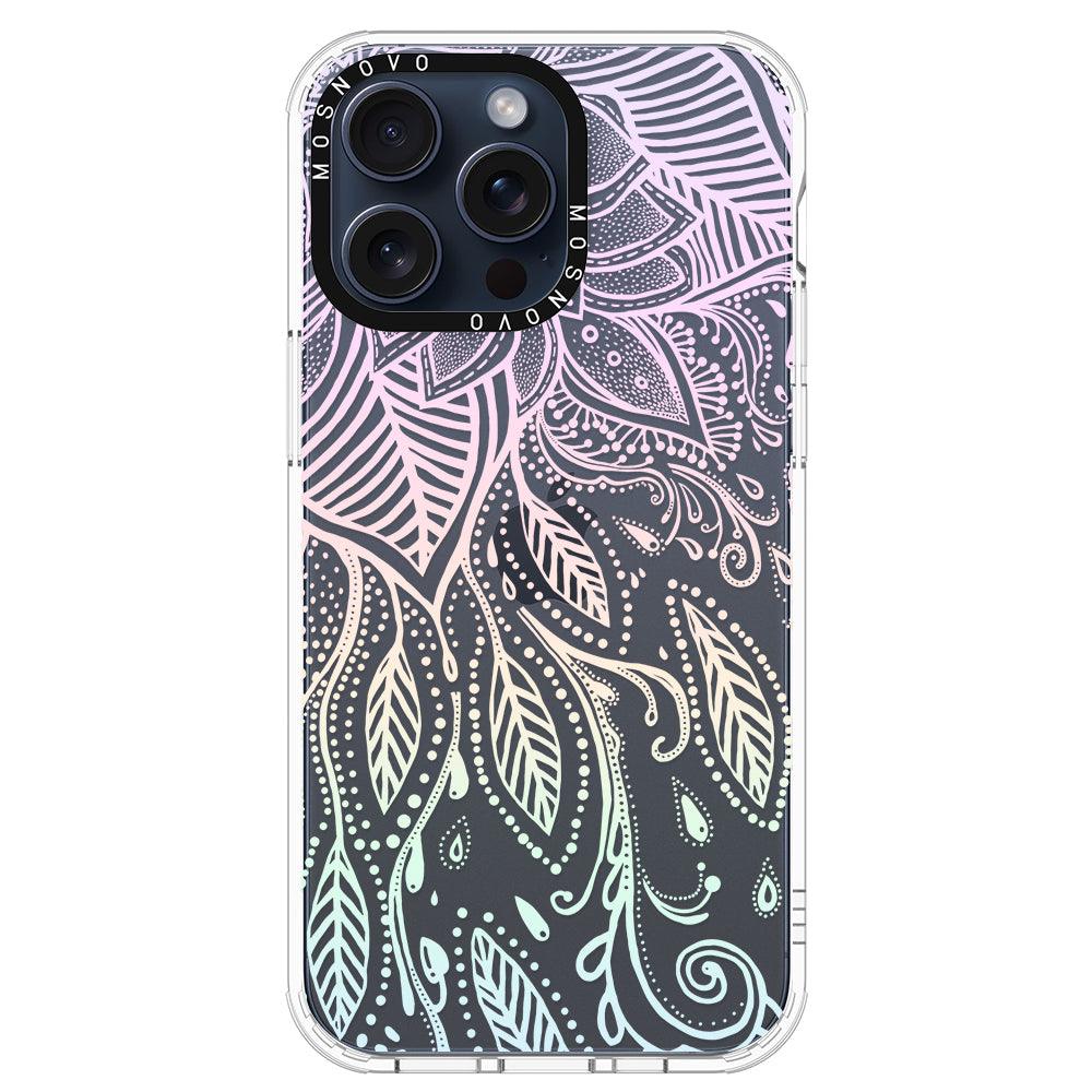 Dreamy Henna Phone Case - iPhone 15 Pro Max Case - MOSNOVO