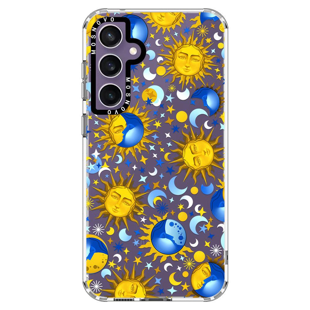 Celestial Sun Moon Phone Case - Samsung Galaxy S23 FE Case