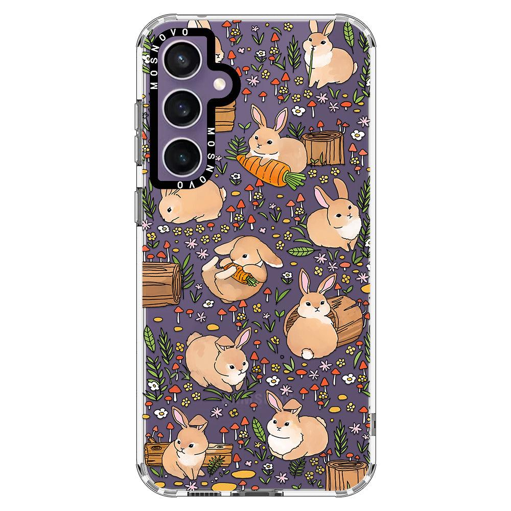 Bunny Garden Phone Case - Samsung Galaxy S23 FE Case