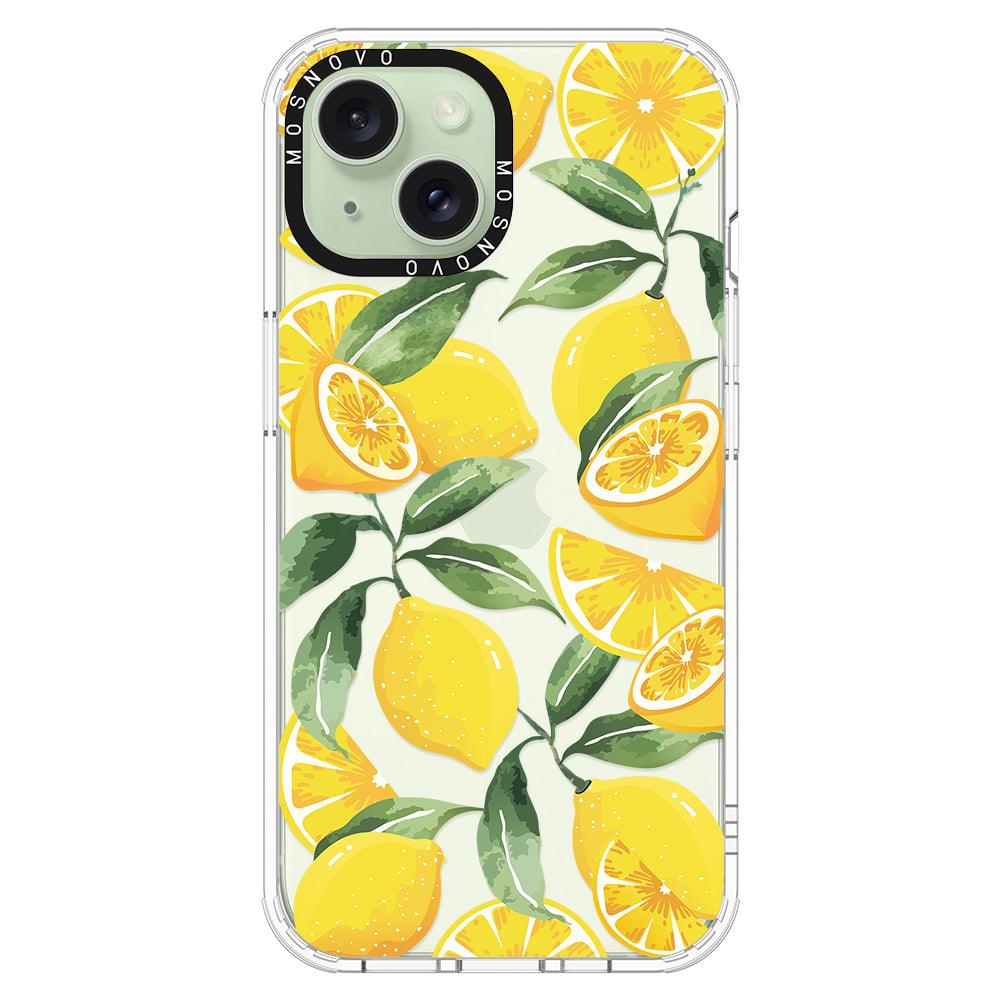 Lemon Phone Case - iPhone 15 Plus Case - MOSNOVO