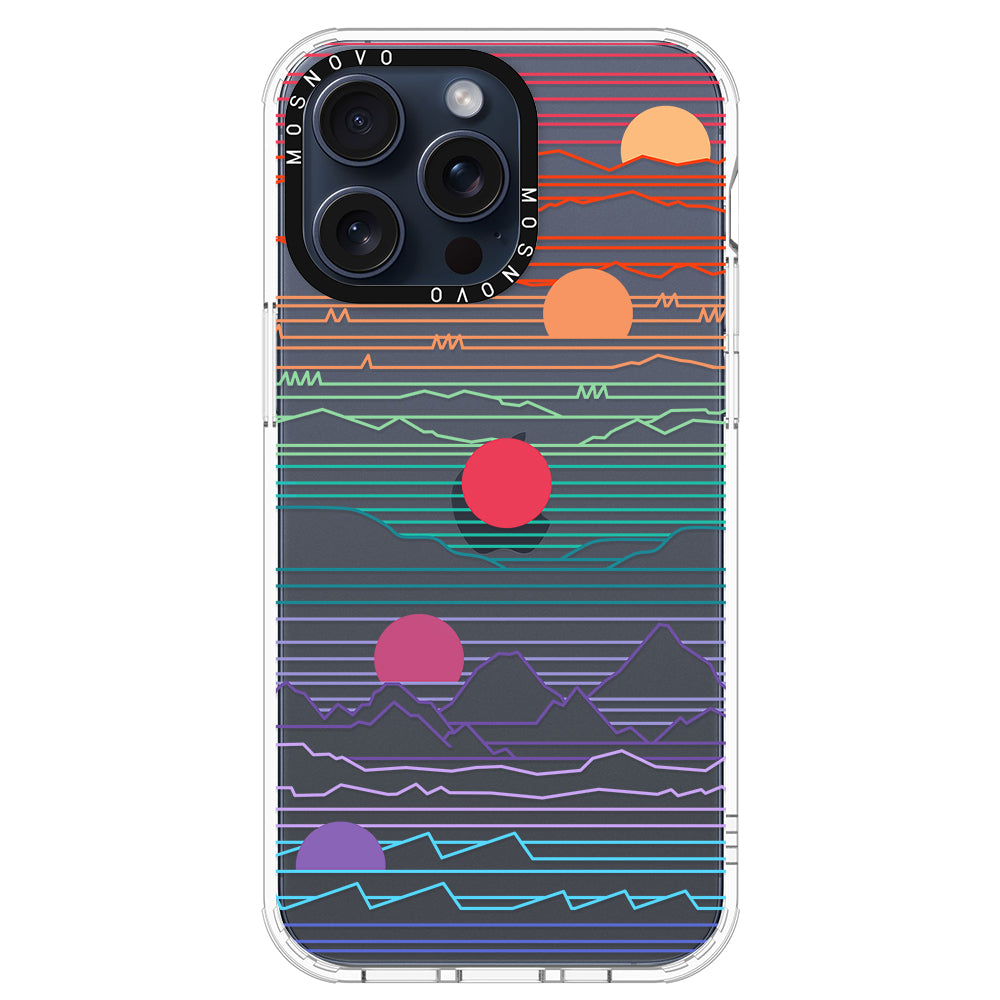 Sunset Phone Case - iPhone 15 Pro Max Case - MOSNOVO