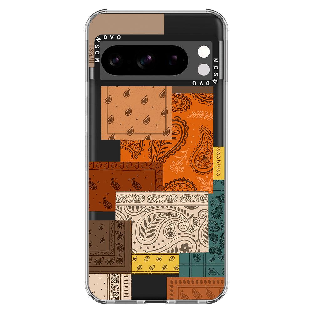 Vintage Paisley Phone Case - Google Pixel 8 Pro Case - MOSNOVO