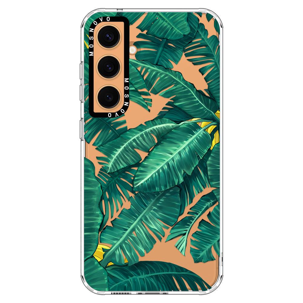 Banana Leaf Phone Case - Samsung Galaxy S24 Plus Case - MOSNOVO