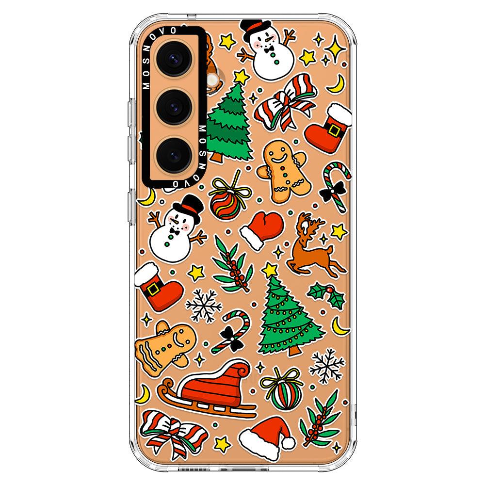 Christmas Xmas Decoration Phone Case - Samsung Galaxy S24 Plus Case - MOSNOVO