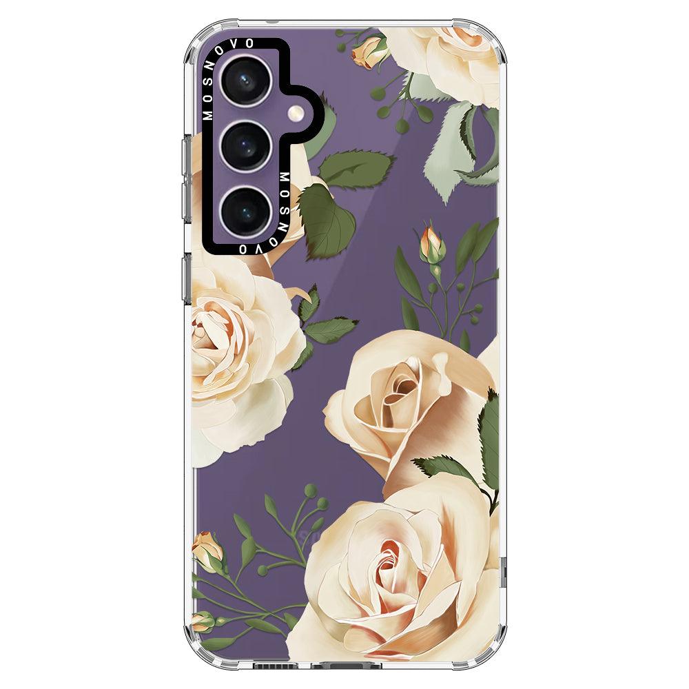 Champagne Rose Phone Case - Samsung Galaxy S23 FE Case