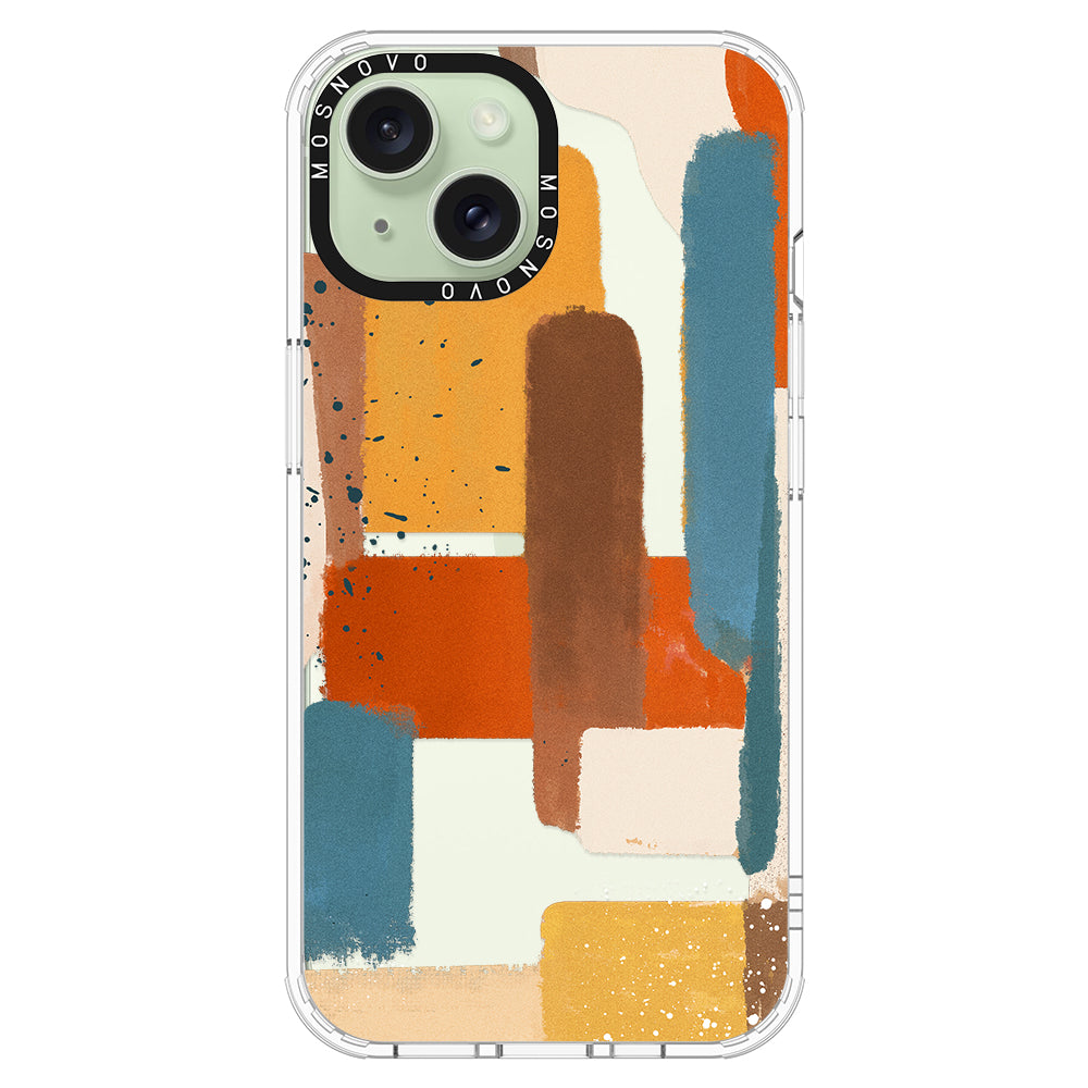 Modern Abstract Artwork Phone Case - iPhone 15 Plus Case - MOSNOVO