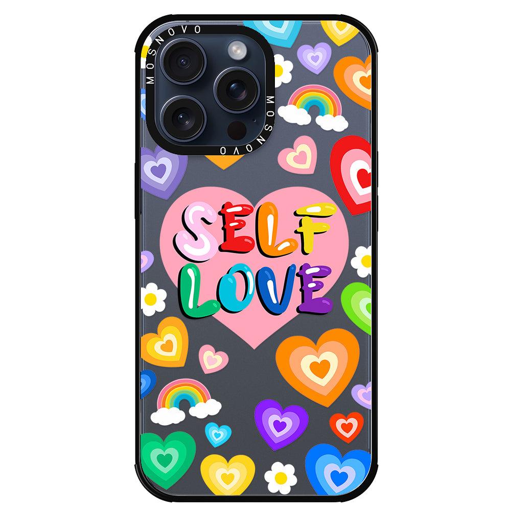 Self Love Phone Case - iPhone 15 Pro Max Case - MOSNOVO