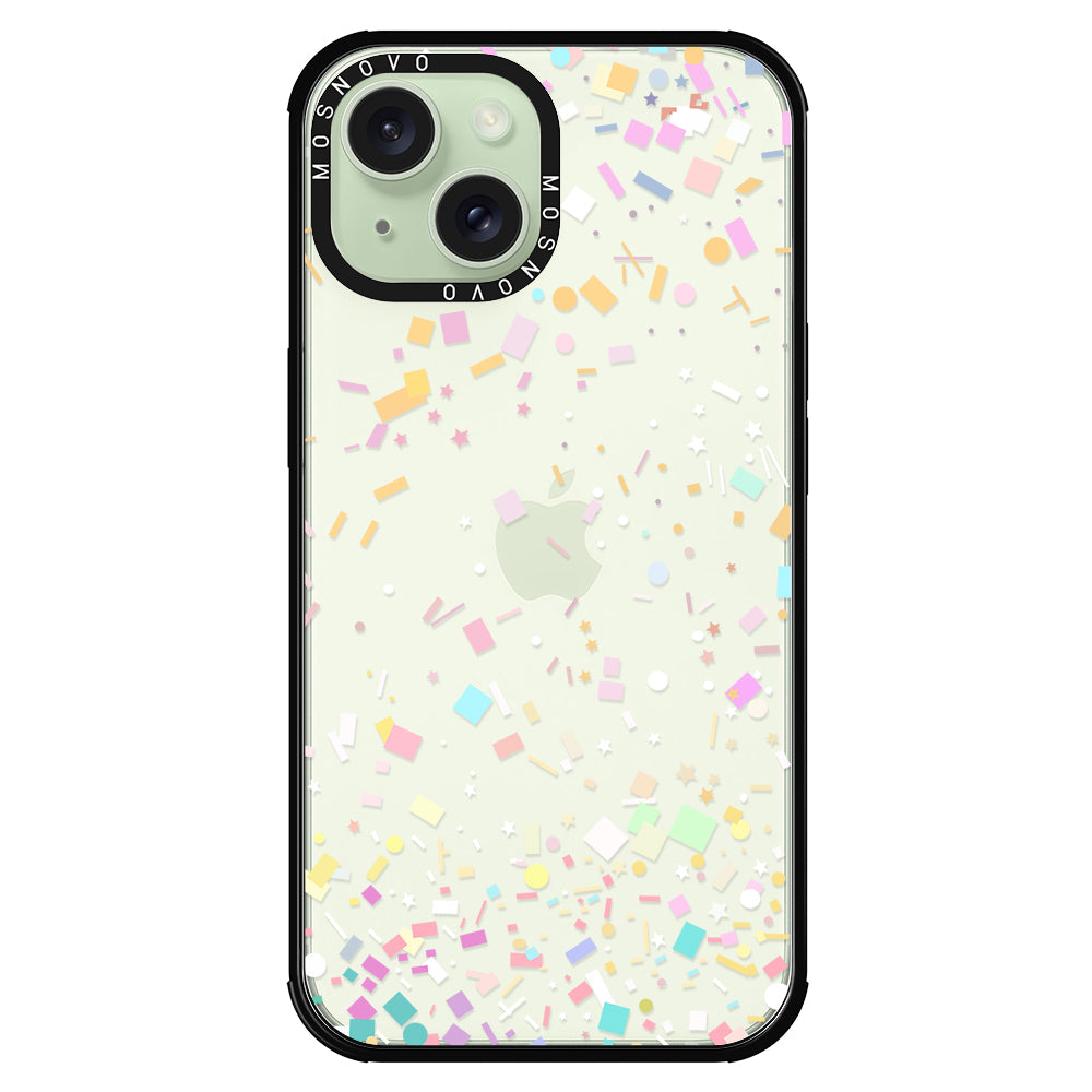 Confetti Phone Case - iPhone 15 Plus Case - MOSNOVO