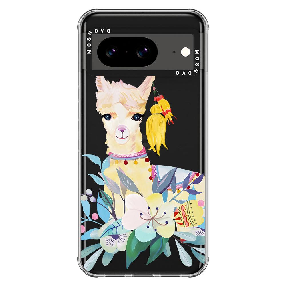 Boho Llama Phone Case - Google Pixel 8 Case - MOSNOVO