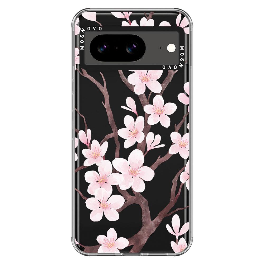 Cherry Blossom Flower Phone Case - Google Pixel 8 Case - MOSNOVO