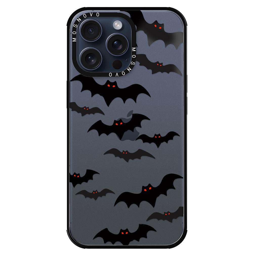 Evil Bat Phone Case - iPhone 15 Pro Max Case - MOSNOVO