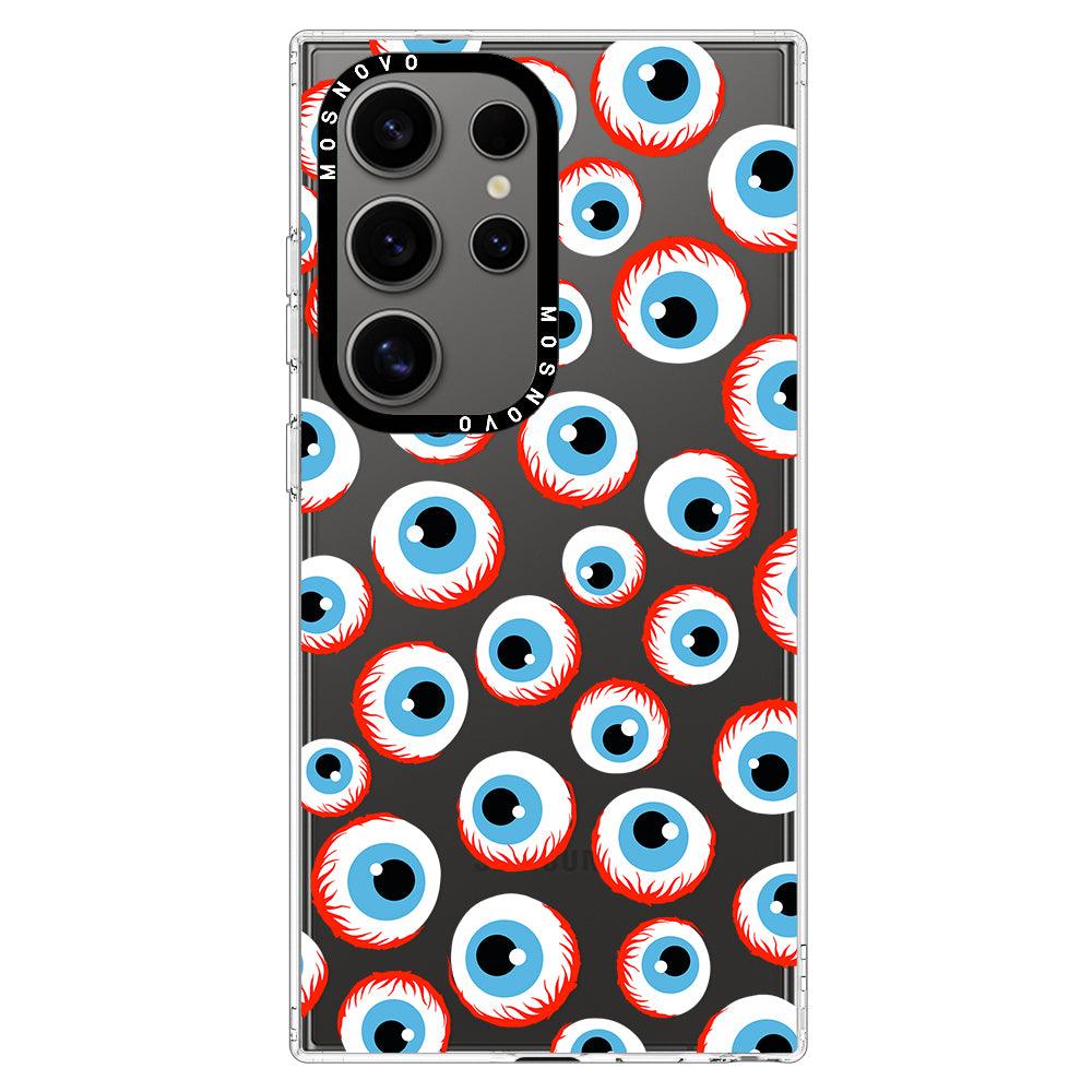 Bloody Eyeball Phone Case - Samsung Galaxy S24 Ultra Case - MOSNOVO