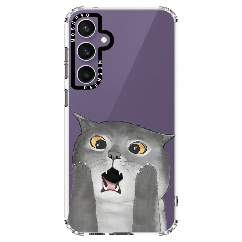 OMG Cat Phone Case - Samsung Galaxy S23 FE Case