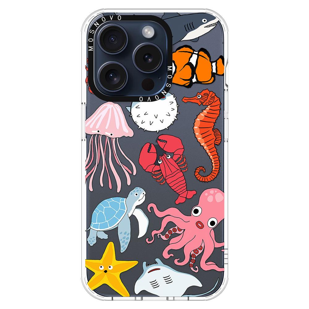 Sea World Phone Case - iPhone 15 Pro Case - MOSNOVO