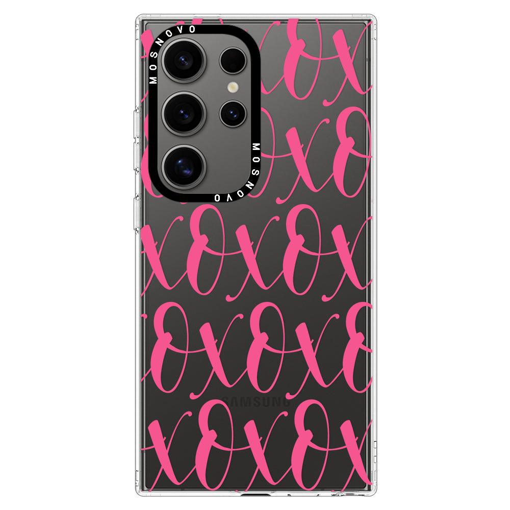 XOXO Phone Case - Samsung Galaxy S24 Ultra Case - MOSNOVO