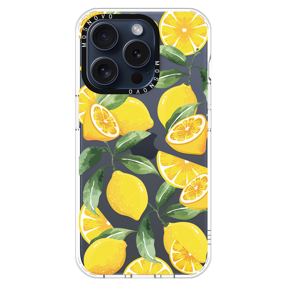 Lemon Phone Case - iPhone 15 Pro Case - MOSNOVO