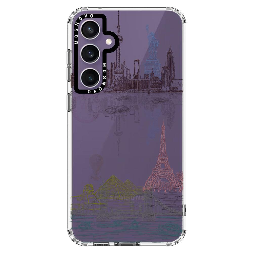 World Landscape Phone Case - Samsung Galaxy S23 FE Case