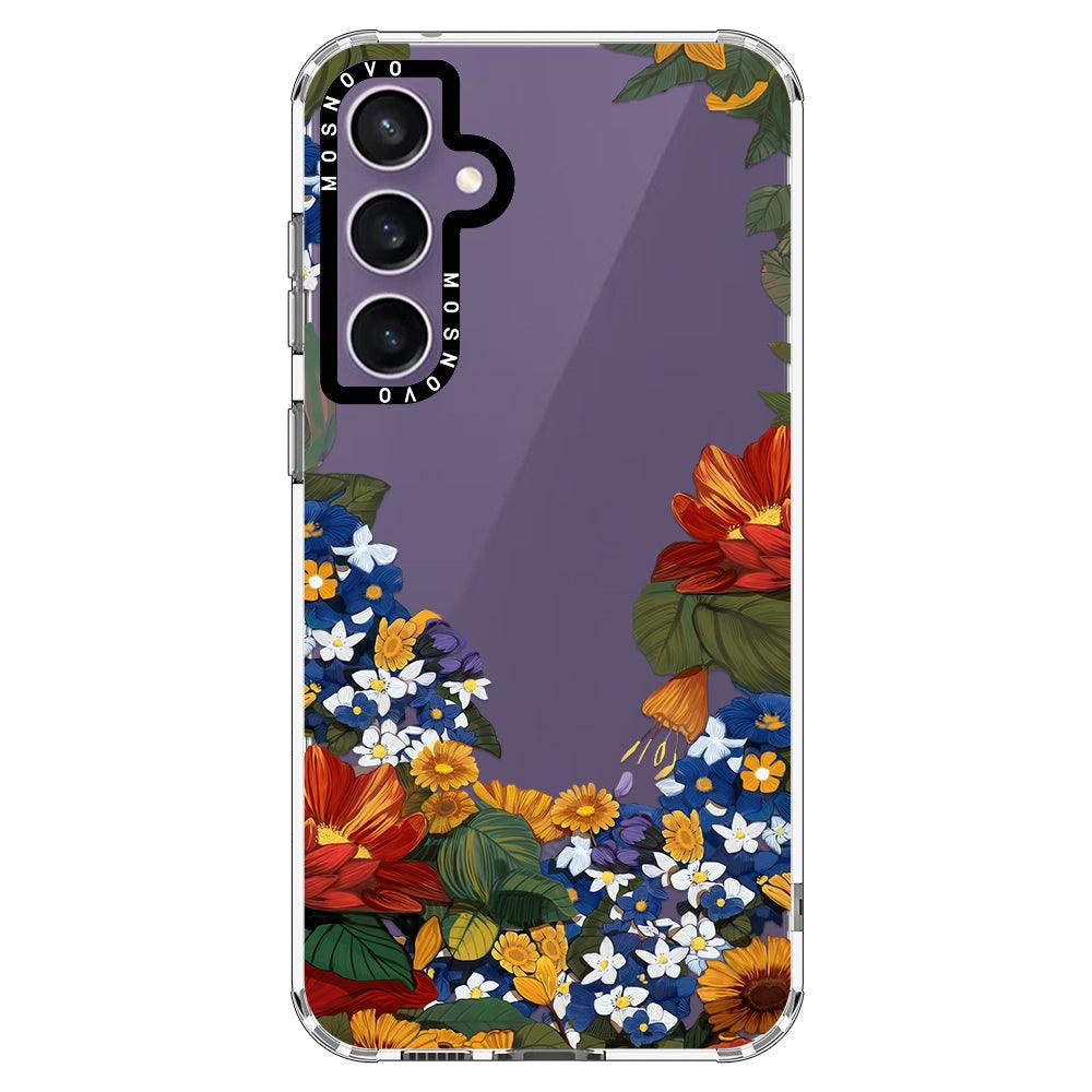 Floral Garden Phone Case - Samsung Galaxy S23 FE Case