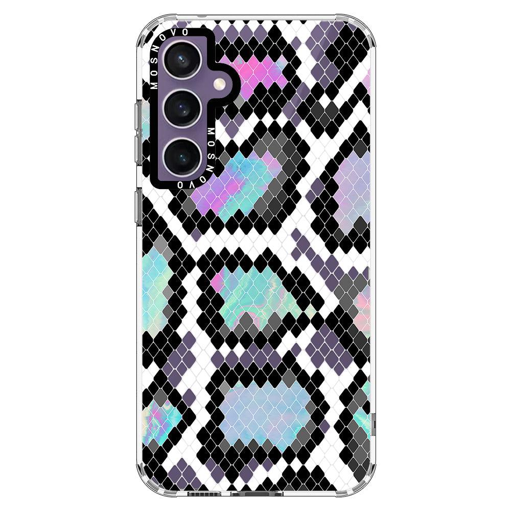 Aurora Snake Print Phone Case - Samsung Galaxy S23 FE Case