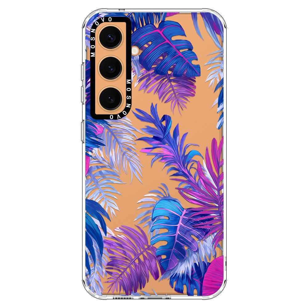 Fancy Palm Leaf Phone Case - Samsung Galaxy S24 Case - MOSNOVO