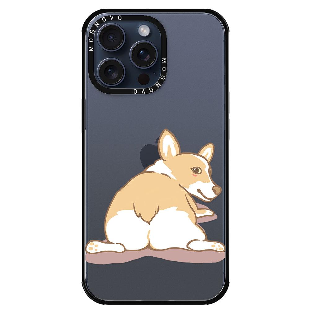 Corgi Dog Phone Case - iPhone 15 Pro Max Case - MOSNOVO