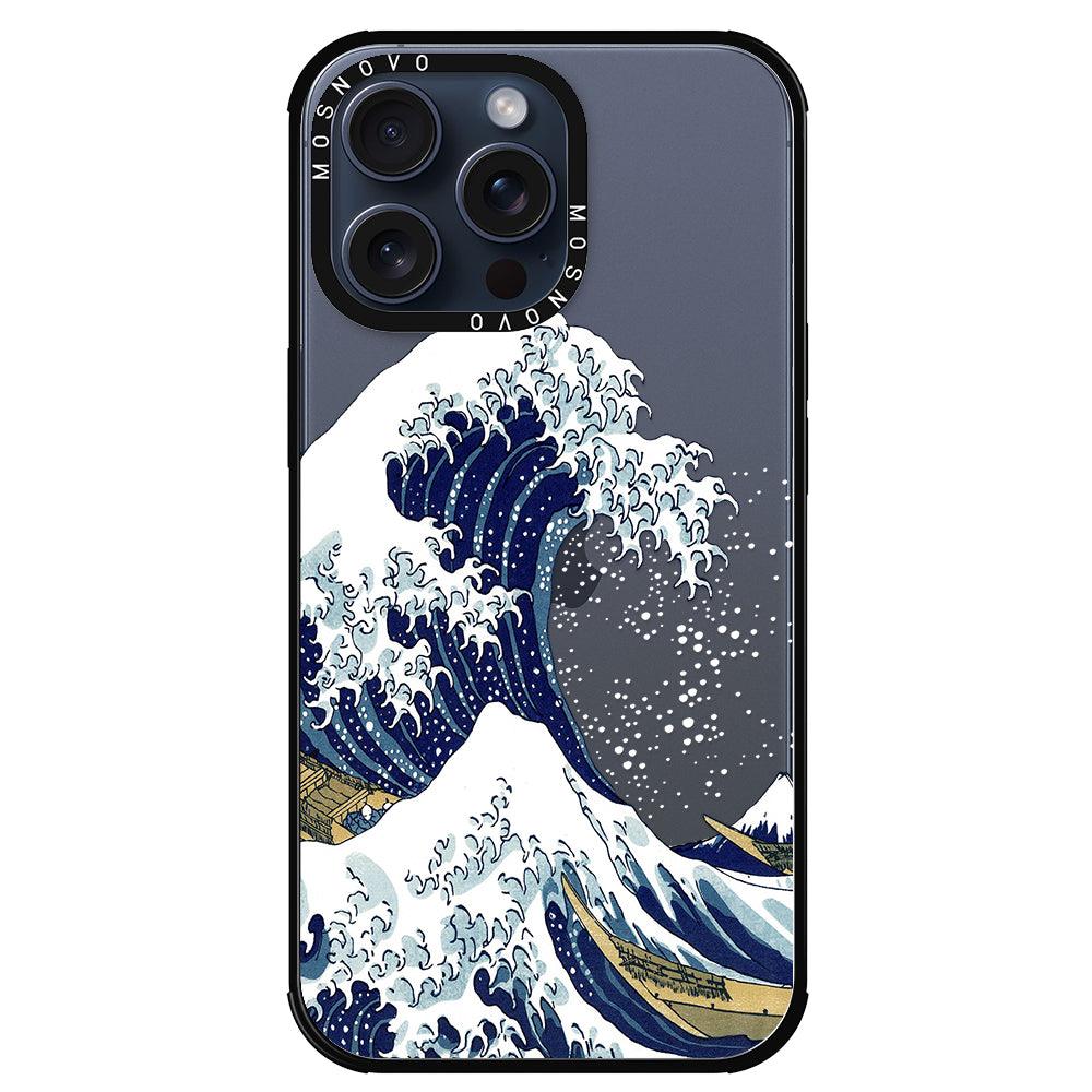 Great Wave Phone Case - iPhone 15 Pro Max Case - MOSNOVO