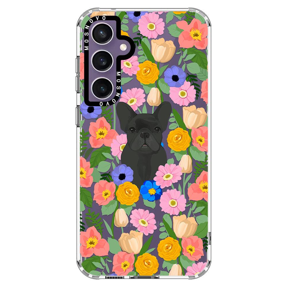 French Bulldog Garden Phone Case - Samsung Galaxy S23 FE Case