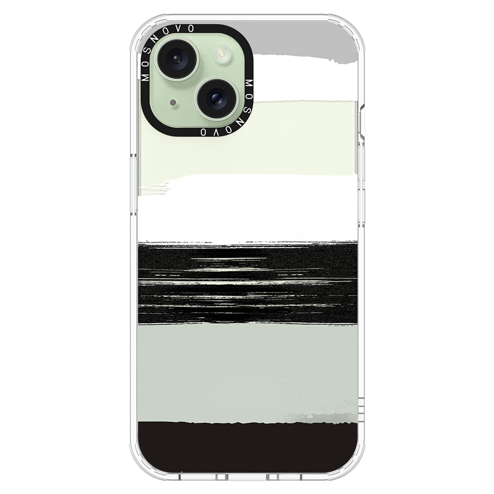 Paint Brush Phone Case - iPhone 15 Case Clear