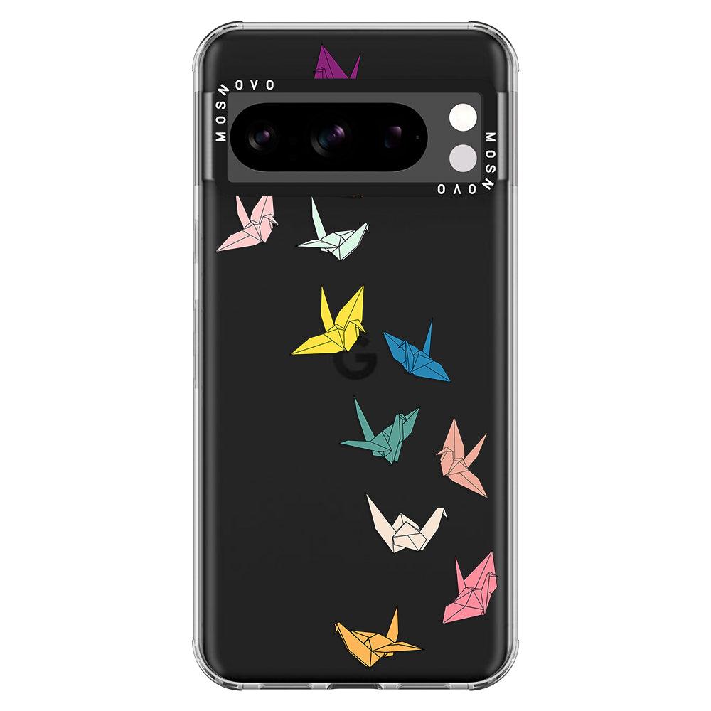 Paper Crane Phone Case - Google Pixel 8 Pro Case - MOSNOVO