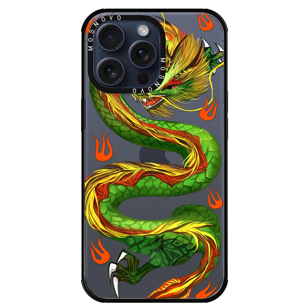 Dragon Phone Case - iPhone 15 Pro Max Case - MOSNOVO