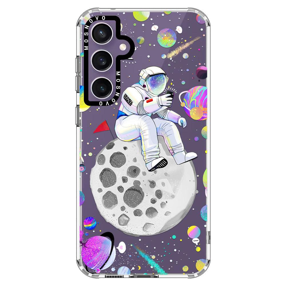 Astronaut Selfie Phone Case - Samsung Galaxy S23 FE Case