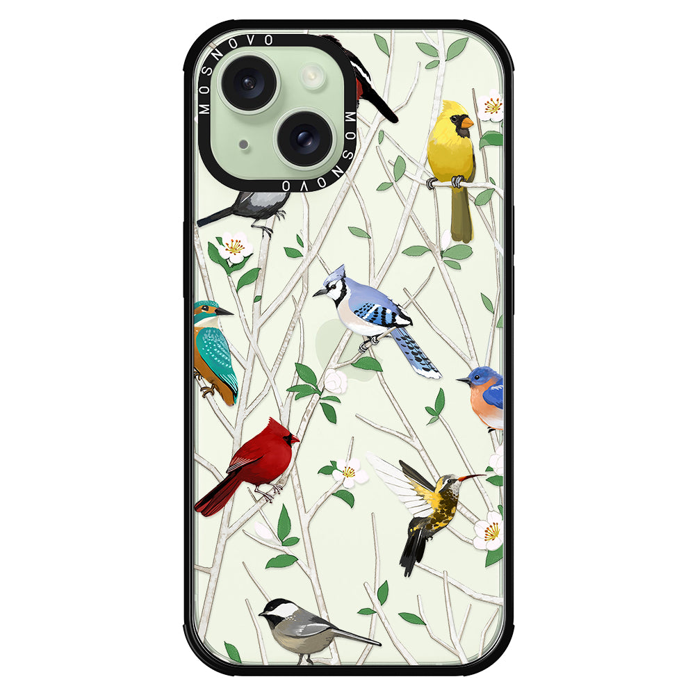 Wild Bird Phone Case - iPhone 15 Case - MOSNOVO