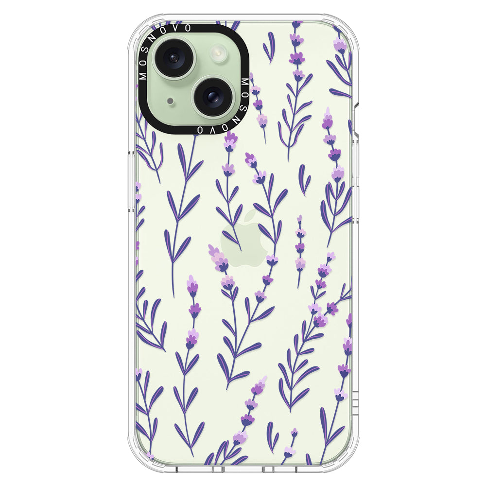 Lavenders Phone Case - iPhone 15 Case - MOSNOVO