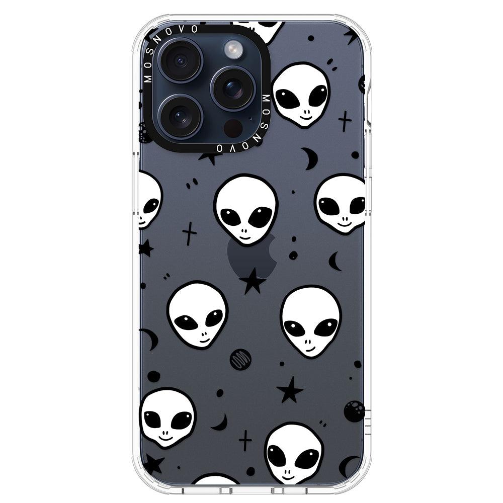 Cute Alien Phone Case - iPhone 15 Pro Max Case - MOSNOVO