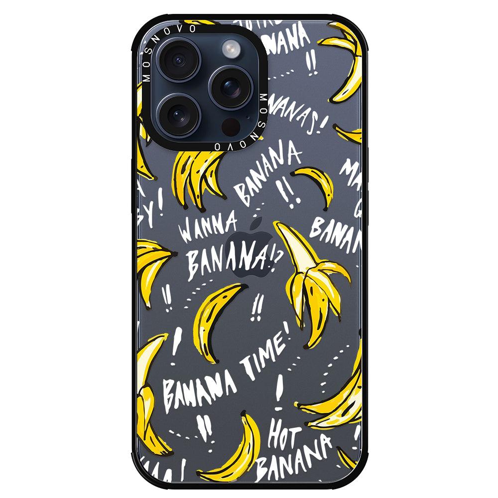 Banana Banana Phone Case - iPhone 15 Pro Max Case - MOSNOVO