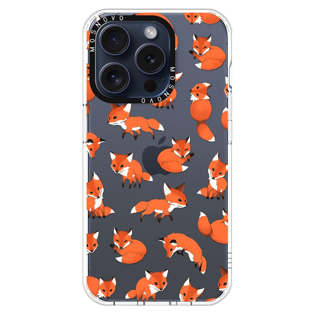 Fox Phone Case - iPhone 15 Pro Case - MOSNOVO