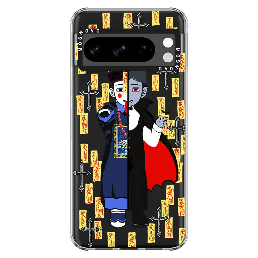 Vampire Vs Jiangshi Phone Case - Google Pixel 8 Pro Case - MOSNOVO