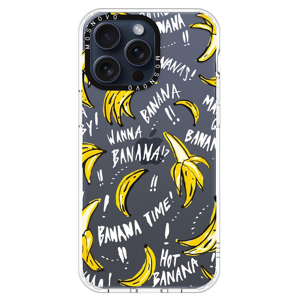 Banana Banana Phone Case - iPhone 15 Pro Max Case - MOSNOVO