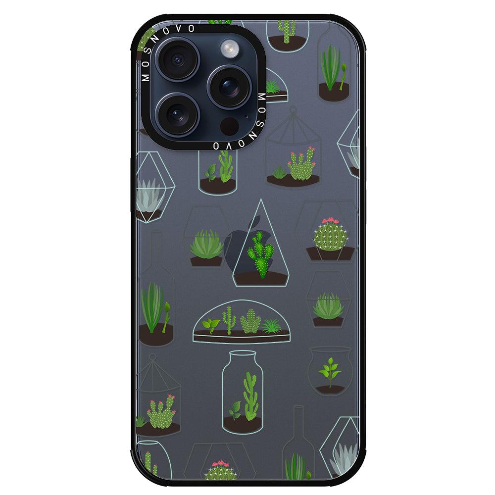 Cactus Plant Phone Case - iPhone 15 Pro Max Case - MOSNOVO